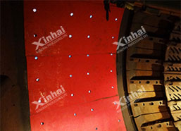 Better rubber liner, higher efficiency of ball mill